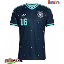 Camiseta Alemania Angelo Stiller #16 Visitante Equipación Mundial 2026 manga corta